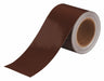D3617 Pipe Marking Tape Brwn 4in W 90ft Roll L