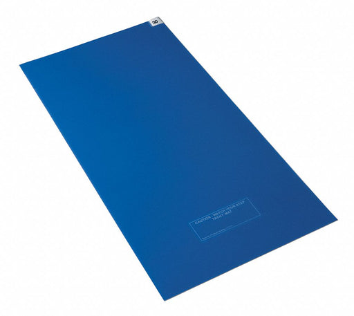 D3956 Tacky Mat Blue 36 x 60 In PK4