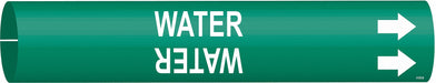 Pipe Marker Water 7/8 in H 7/8 in W