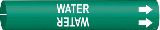 Pipe Marker Water 7/8 in H 7/8 in W
