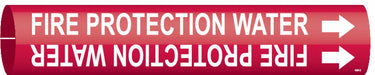 Pipe Marker Fire Protection Water