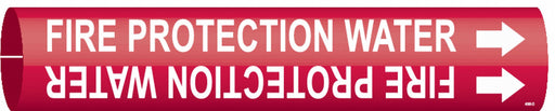 Pipe Marker Fire Protection Water