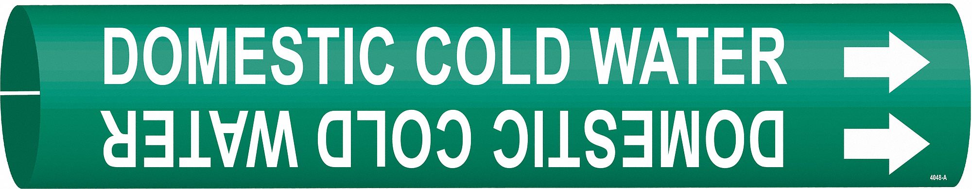 Pipe Markr Domestic Cold Water 13/16in H