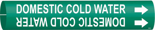 Pipe Markr Domestic Cold Water 13/16in H