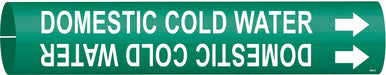 Pipe Marker Domestic Cold Water