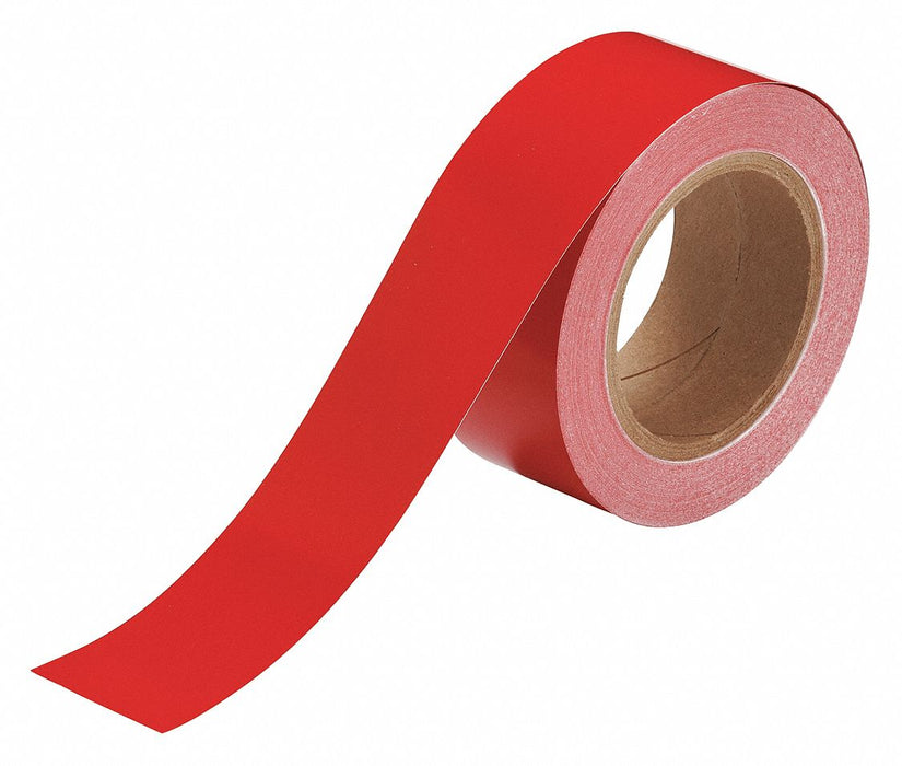 D3616 Pipe Marking Tape Red 2in W 90ft Roll L