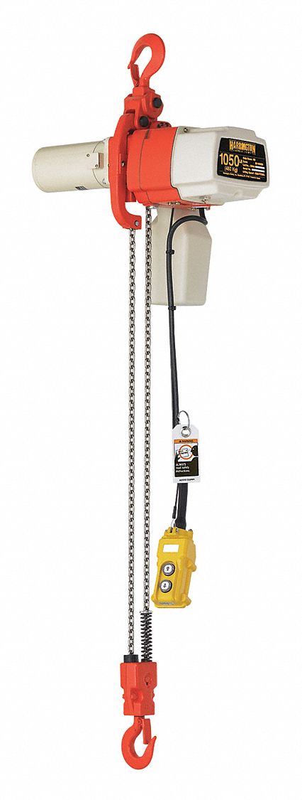 K8674 Electric Chain Hoist 1050 lb cap.