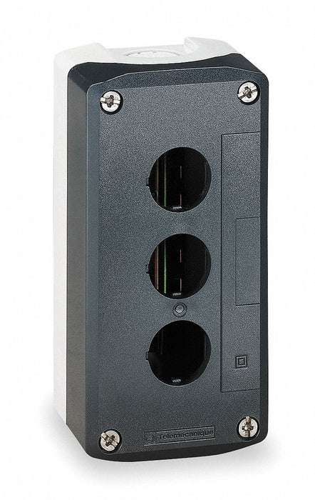 PushButtonEnclosure 22mm 3Holes Plastic