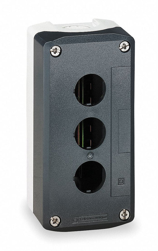 PushButtonEnclosure 22mm 3Holes Plastic