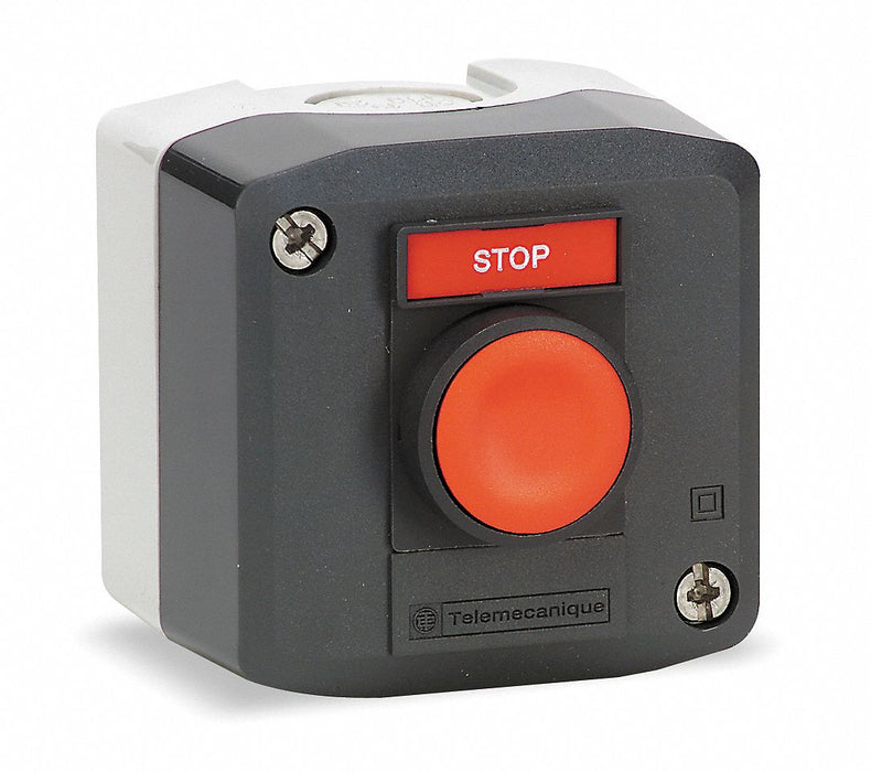 ControlStation Feed-Thru PushButton Red