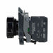 H7077 FlushPushButtonOperator NonIllum Blk 1NO