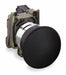 MushrmHeadPushButton NonIllum Blk 1NO