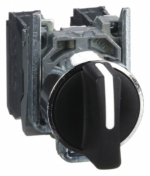 SelectorSwitch Non-Illum 3Pos 22mm Black