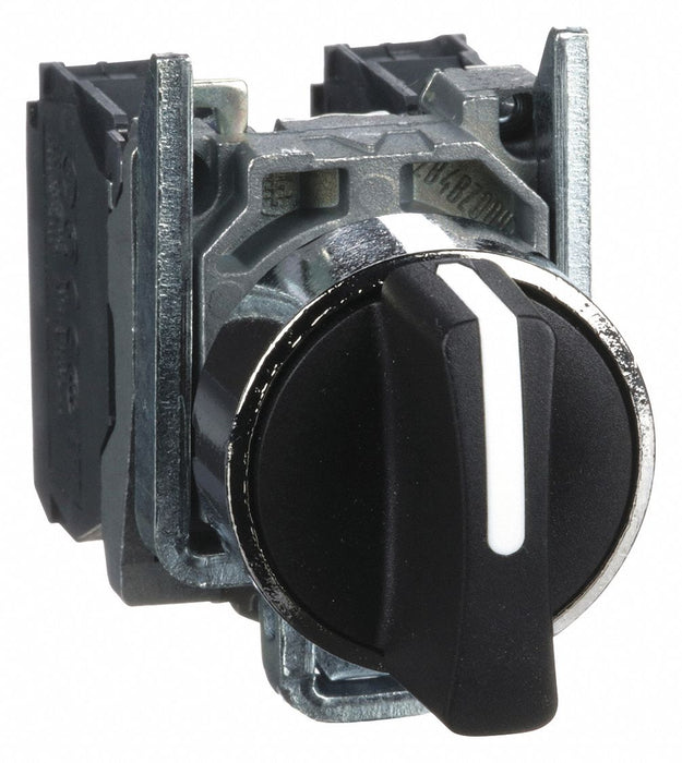 SelectorSwitch Non-Illum 3Pos 22mm Black