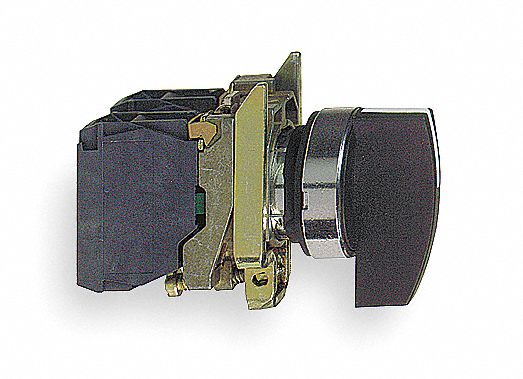 SelectorSwitch Non-Illum 3Pos 22mm Black