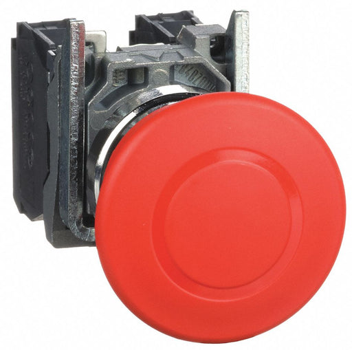 EmergncyStpPushButtn NonIllm Red 1NO/1NC