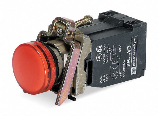 Pilot Light Red 22mm Incandescent