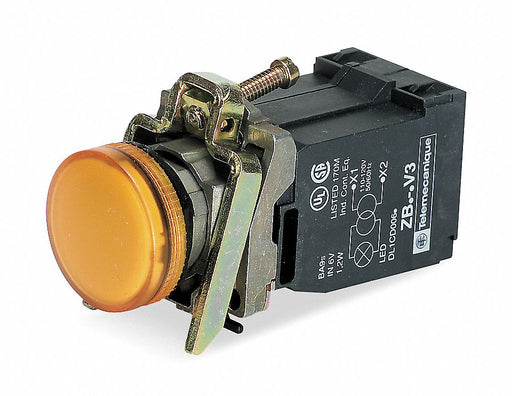 Pilot Light Orange 22mm Incandescent