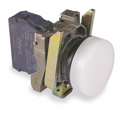 PilotLight White 22mm NoLamp Included