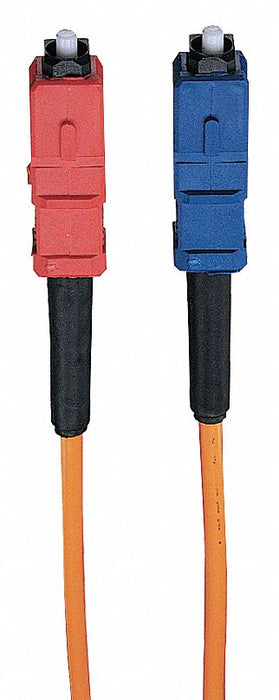 Fiber Cord Duplex LC SC 1m Orange