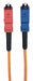 Fiber Cord Duplex LC SC 2m Orange