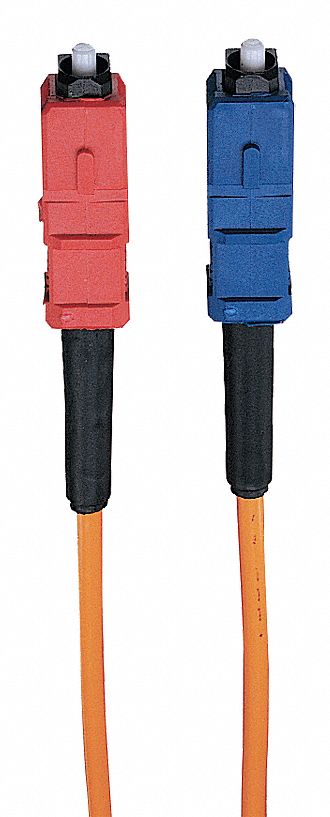 Fiber Cord Duplex LC SC 2m Orange