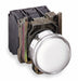 IllumPushButton FullVolt White 1NO/1NC