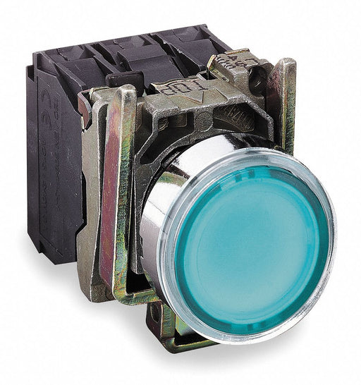 IllumPushButton FullVolt Green 1NO/1NC