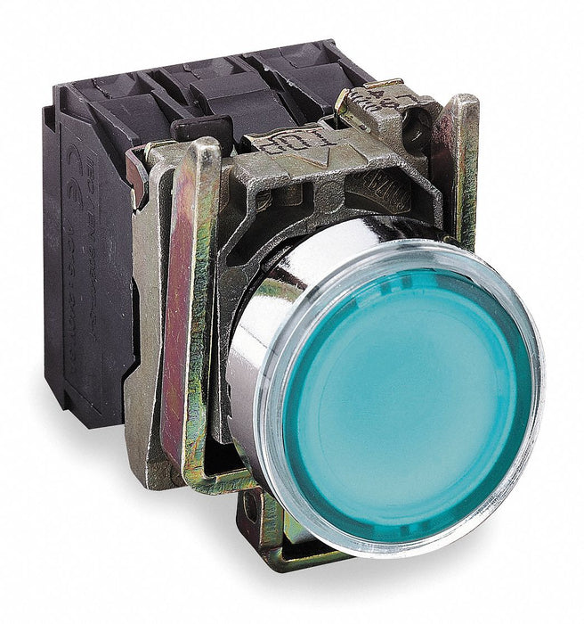 IllumPushButton FullVolt Green 1NO/1NC