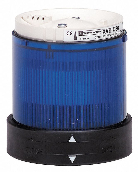 Tower Light Flashing 48to240V 70mm Blu