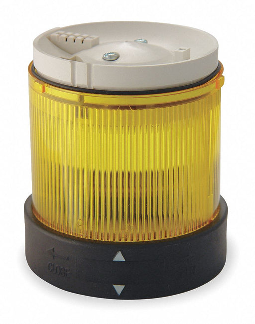 Tower Light Flashing 24to48VDC 70mm Ylw