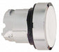 H6993 Flush Push Button White Non-Illum 22mm