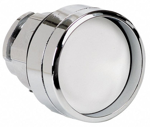 H6999 RecessedPushButton White Non-Illum 22mm