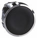 H6993 Flush Push Button Black Non-Illum 22mm