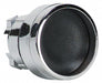 H6999 RecessedPushButton Black Non-Illum 22mm