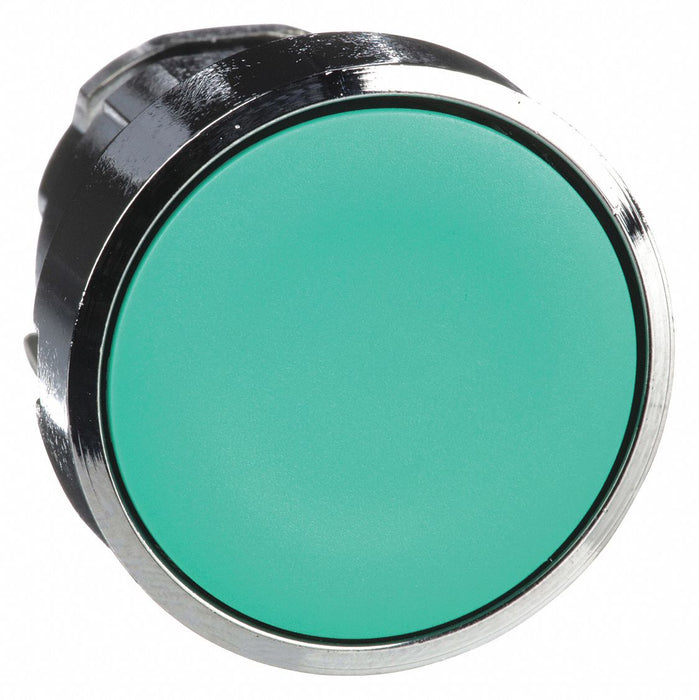H6993 Flush Push Button Green Non-Illum 22mm