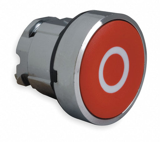 Flush Push Button Red Non-Illum 22mm