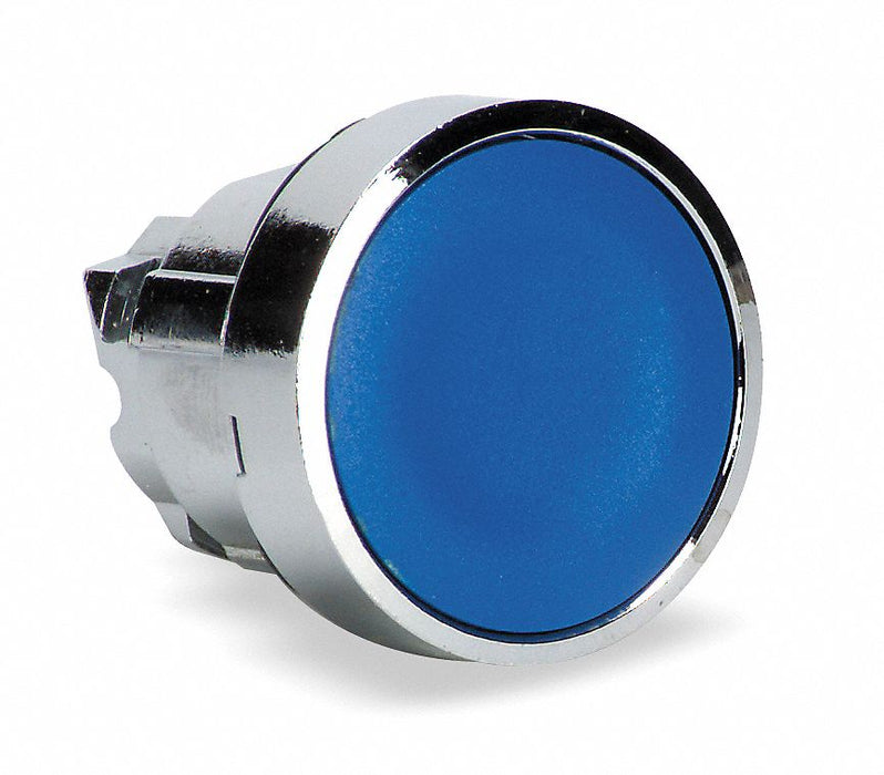 H6993 Flush Push Button Blue Non-Illum 22mm