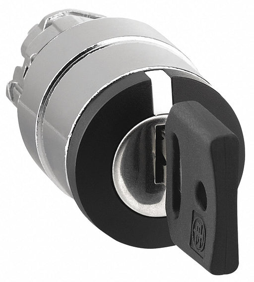 KeyedSelectorSwitch Black 3Pos 22mm