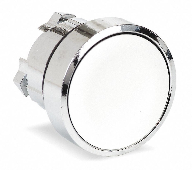 H6990 Flush Push Button White Non-Illum 22mm