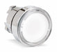Flush Push Button White No Lamp 22mm