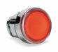 FlushPushButton Red No Lamp 22mm