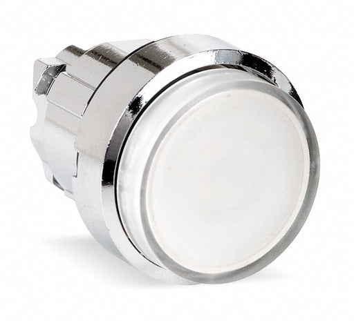 ExtendedPushButton White No Lamp 22mm