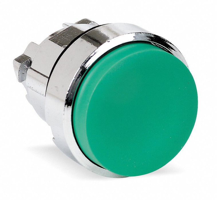 H6990 ExtendedPushButton Green Non-Illum 22mm