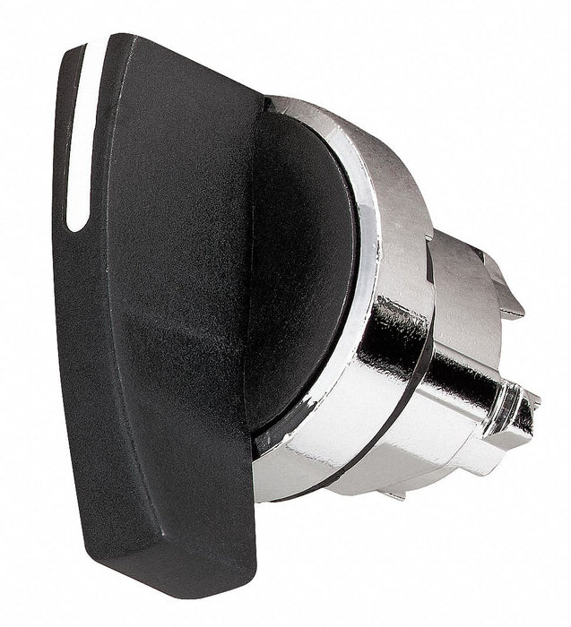 LongHandleSelectorSwitch Black 3Pos 22mm