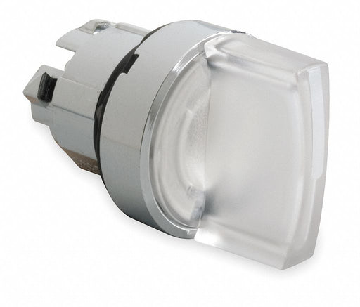ShortHandSelectSwtch Illum Wht 2Pos 22mm