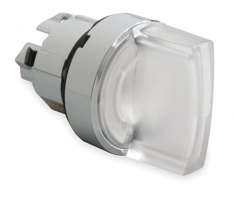 ShortHandSelectSwtch Illum Wht 2Pos 22mm