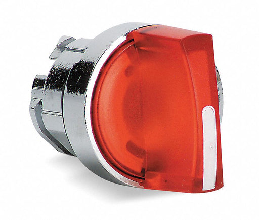 ShortHandSelectSwtch Illum Red 2Pos 22mm