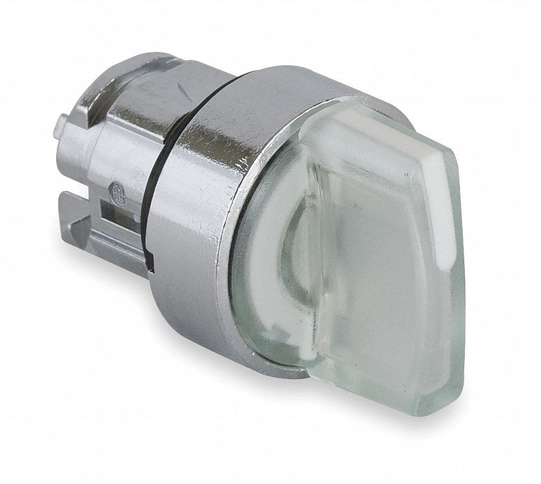ShortHandSelectSwtch Illum Wht 3Pos 22mm