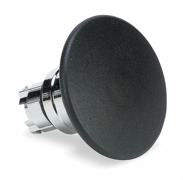 H6953 Mushroom Head Push Button Black 22mm